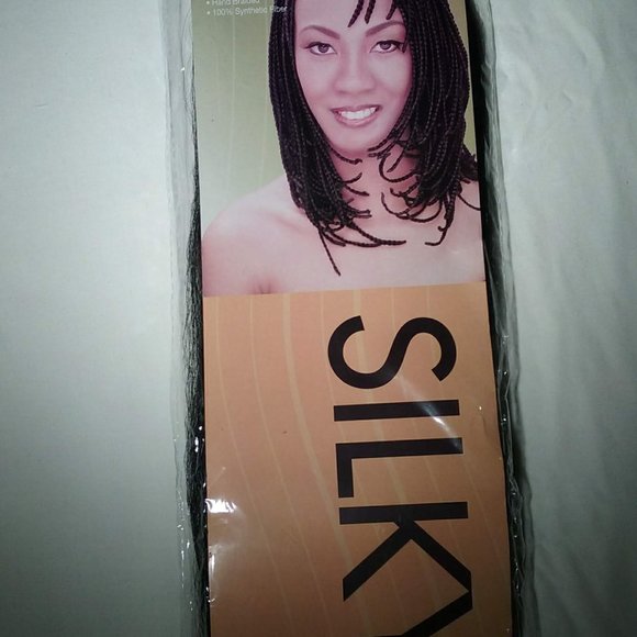 Magic Collection Silky Jumbo Braid, 100% Synthetic Fiber, Color: 1B, NEW - Picture 5 of 11